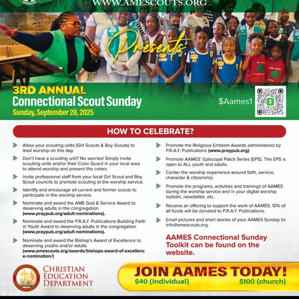 3rd AAMES ANNUAL SCOUT SUNDAY`